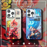 Dragon Ball Z Sun Goku Vegeta Matte Phone Case Protective Cover - HelloAnimeCases